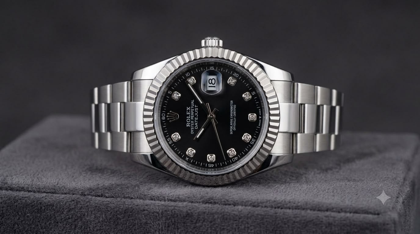 Rolex Oyster Perpetual Datejust 36 – Black Diamond Dial