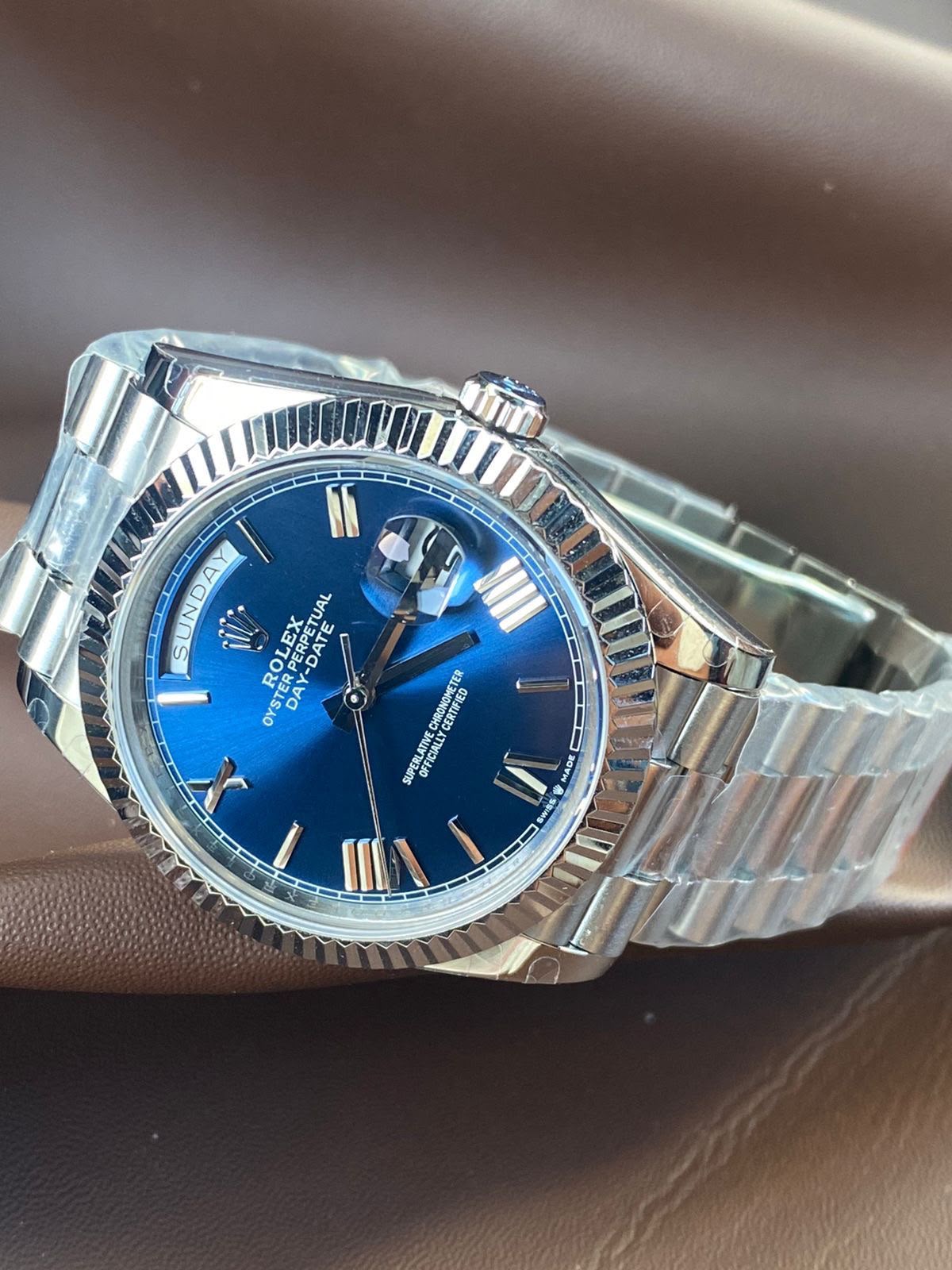 Rolex Day-Date 40 Blue Ombré(Master Copy)